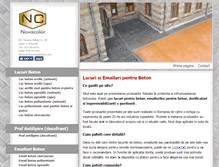 Tablet Screenshot of lacuri-beton.ro